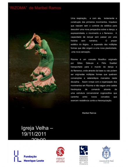 01.09 Espaço Arcana - Dança Flamenca | 19 Novembro 2011 - Fundação Henrique Leote