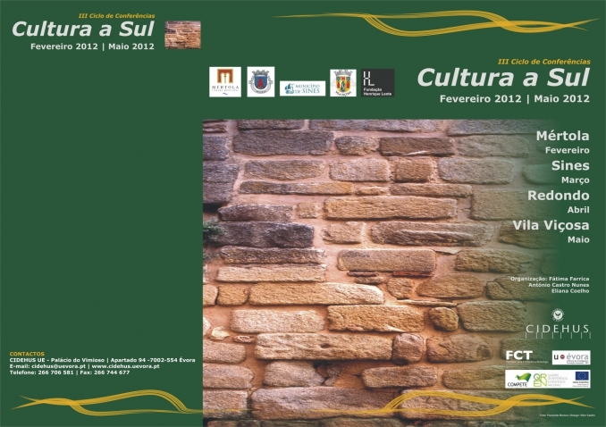 02.00 Universidade de Évora - III Ciclo de Conferências |  Abril 2012 - Fundação Henrique Leote